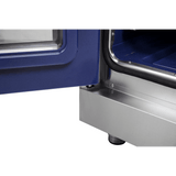 Forno Massimo FFSEL695530 Freestanding French Door Electric Range with 5 Elements, Steam Clean, Ceramic Glass, and Speckled Blue Enamel Oven Interior: 30" Width, 4.32 cu. ft. Oven Capacity