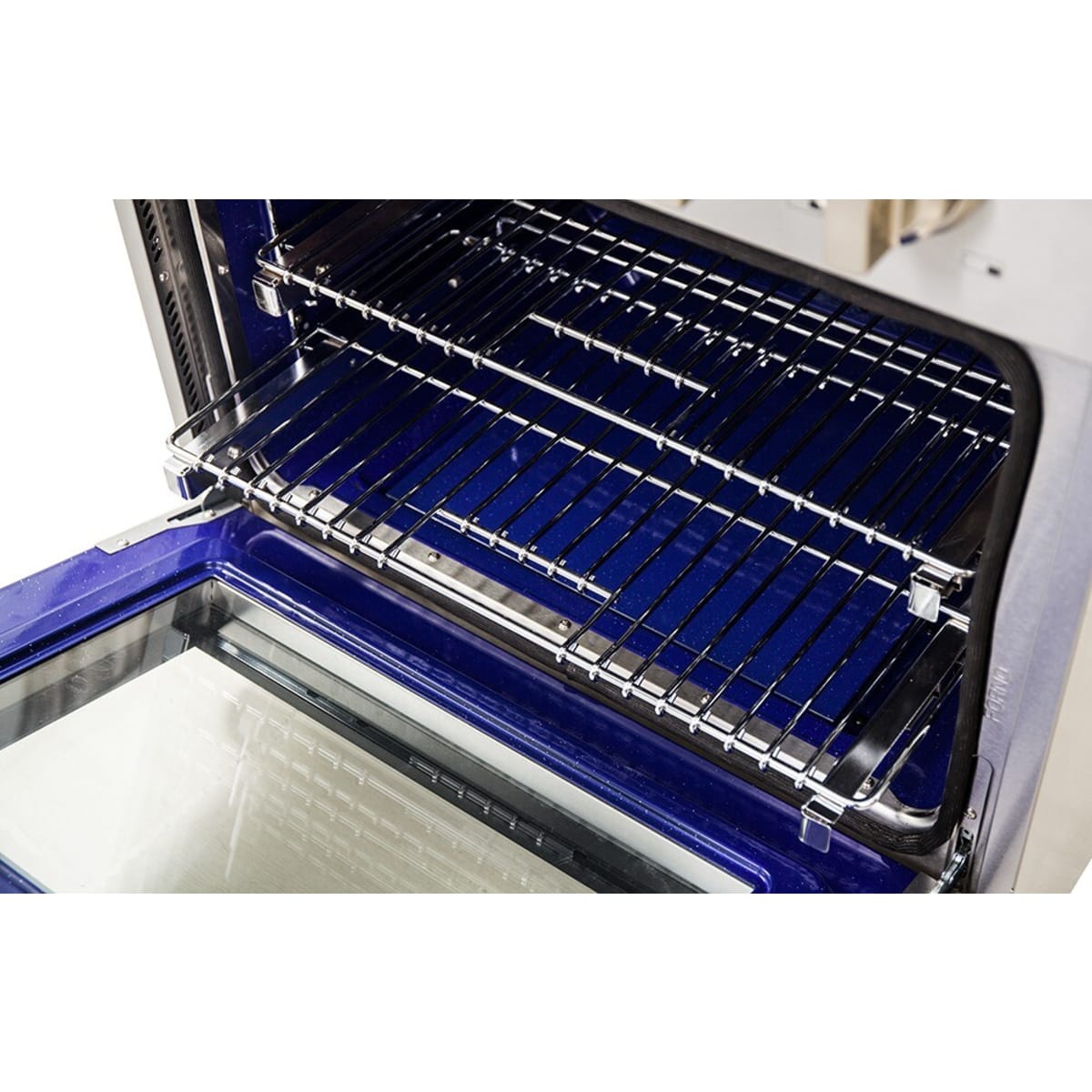 Forno Pro-Style FFSGS612536 36 Inch Freestanding Professional Dual Fuel Range with 6 Sealed Burners, 5.36 cu. ft. Oven Capacity, Continuous Grates, True European Convection, Illuminated Zinc Cast Knobs, Magic Eyes, and ETL Listed