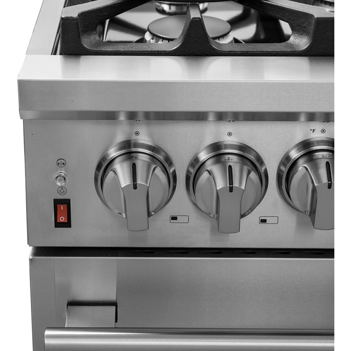 Forno Pro-Style FFSGS612536 36 Inch Freestanding Professional Dual Fuel Range with 6 Sealed Burners, 5.36 cu. ft. Oven Capacity, Continuous Grates, True European Convection, Illuminated Zinc Cast Knobs, Magic Eyes, and ETL Listed