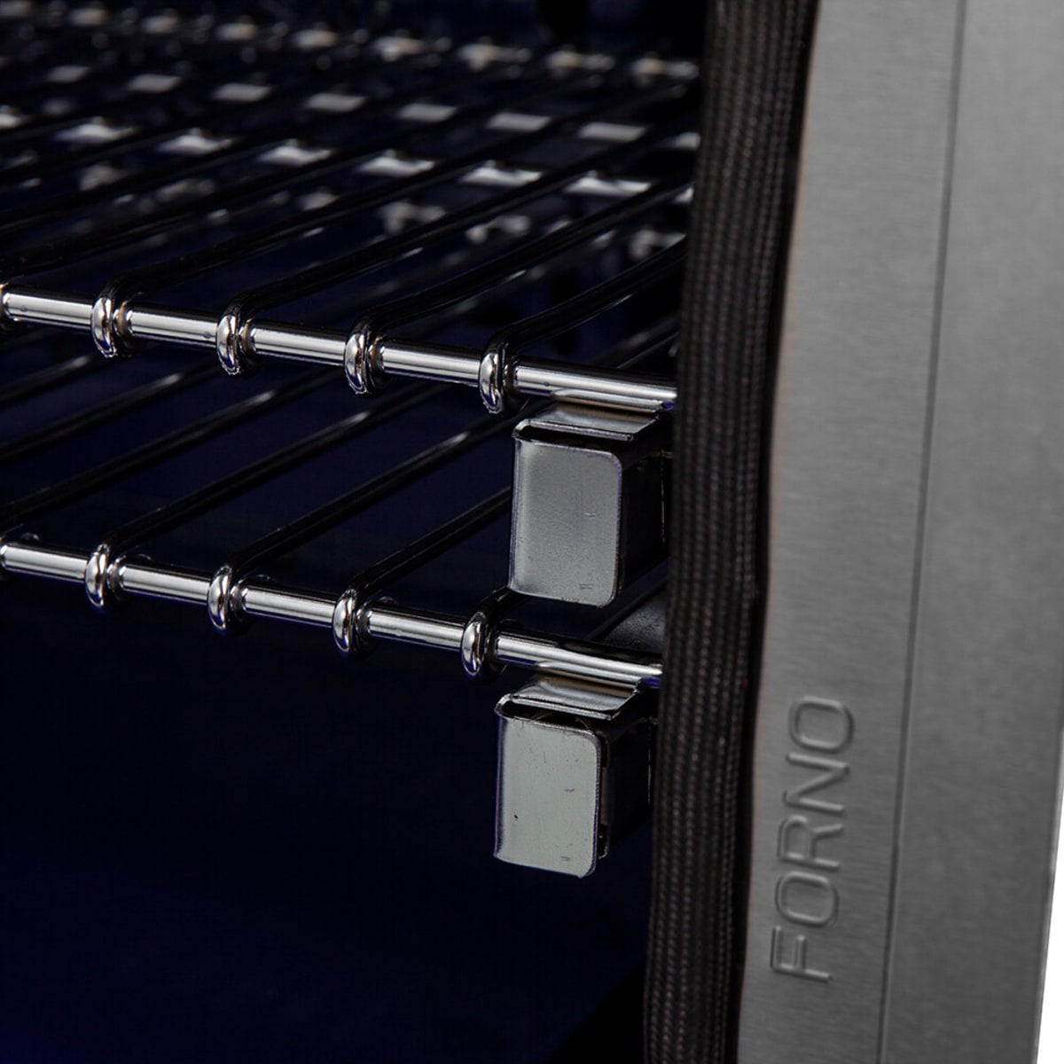 Forno Pro-Style FFSGS623948 48 Inch Freestanding Gas Range with 8 Sealed Burners, Double Oven, 6.58 cu. ft. Total Oven Capacity, Continuous Grates, True European Convection, Illuminated Zinc Cast Knobs, Magic Eyes, Grill, Griddle, and ETL Listed