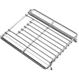 Forno Capriasca FFSGS618748 Freestanding Dual Fuel Range with Convection Oven, Continuous Cast Iron Grates, and Telescopic Oven Racks: 48" Width, 8 Sealed Burners, 6.58 cu. ft. Total Capacity