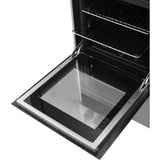 Forno Lamazze FFSGS626520 20 Inch Freestanding Gas Range with 4 Sealed Burners, 2.05 cu. ft. Oven Capacity, Storage Drawer, Steam Clean, and 2 Electro-Plated Oven Racks