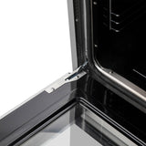 Forno Alta Qualita Giovanni FFSGS627430 30 Inch Freestanding Gas Range with 5 Sealed Burners, 4.32 cu. ft. Convection Oven, Continuous Grates, 1 Sealed Dual-Ring Burner, Insulated Oven Door, Wok Ring, and Reversible Griddle: Stainless Steel