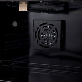 Forno Alta Qualita Marco FFSGS627736 36 Inch Freestanding Gas Range with 6 Sealed Burners, 5.36 cu. ft. Oven Capacity, Continuous Cast Iron Grates, Black Enamel Cooktop, Built-In Temperature Gauge, and LP Kit Included: Stainless Steel