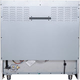 Forno Galiano FFSGS644436 36 Inch Freestanding French Door Gas Range with 6 Sealed Burners, 5.36 cu. ft. Oven Capacity, Continuous Cast Iron Grates, and LP Convertible Kit Included: Stainless Steel