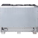 Forno Capriasca FFSGS646048 Freestanding Gas Range with Air Fry, Steam Clean Oven, and Illuminated Metal Knobs: 48" Width, 8 Sealed Burners, 6.58 cu. ft. Total Capacity