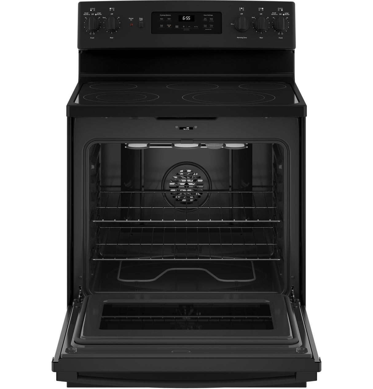 GE(R) 30" Free-Standing Electric Convection Range - (JB655DKBB)