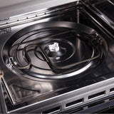 Forno Oliena FMWDR309330 30 Inch Built-In Microwave Convection Oven with 1.6 cu. ft. Capacity, Stainless Steel Interior, Sensor Cooking, 11 Power Levels, and LCD Display: Stainless Steelth