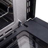 Forno Oliena FMWDR309330 30 Inch Built-In Microwave Convection Oven with 1.6 cu. ft. Capacity, Stainless Steel Interior, Sensor Cooking, 11 Power Levels, and LCD Display: Stainless Steelth