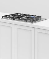 Fisher & Paykel CDV3-304H-N 30-inch Gas Cooktop - In Situ Kitchen View