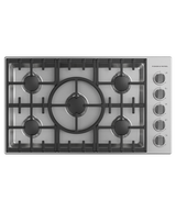 Fisher & Paykel CDV3-365H-N 36-inch Series 9 5 Burner Gas Cooktop - Front View