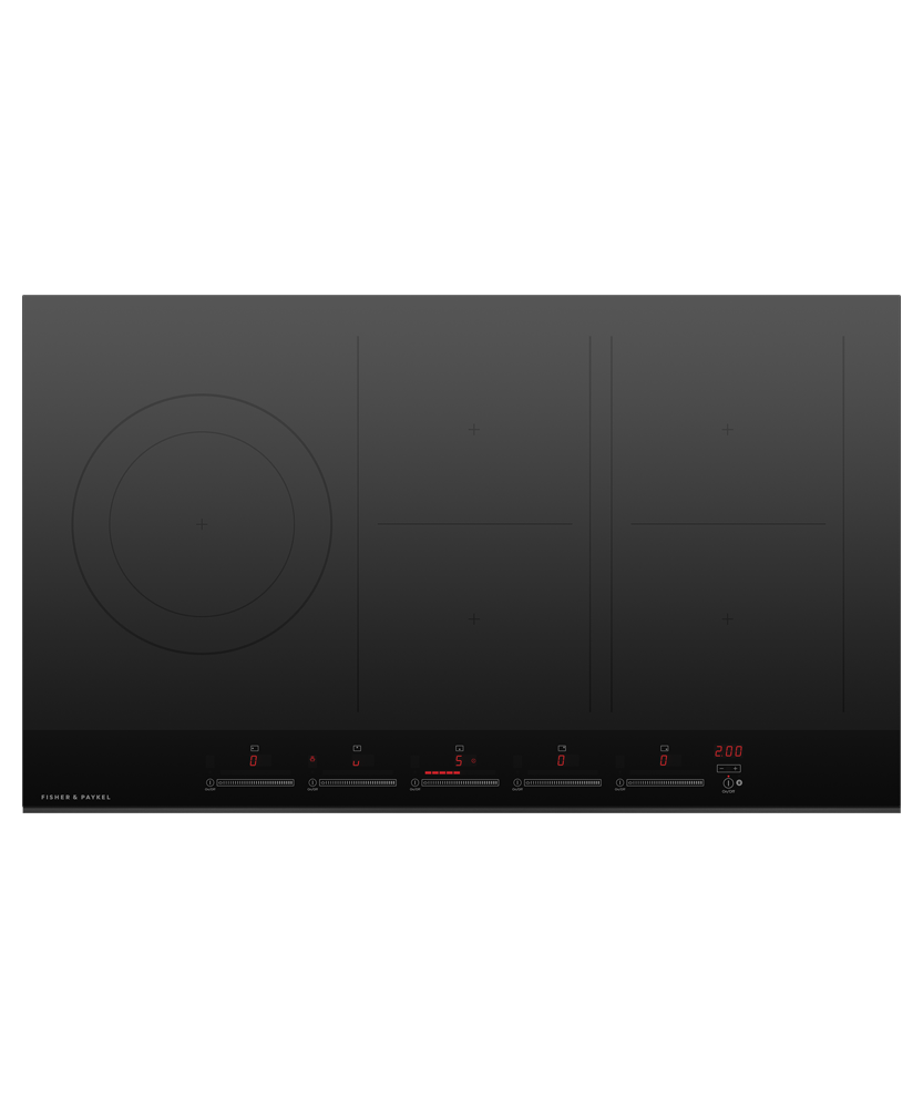Fisher & Paykel CI365DTB4 Series 7 36 Inch Minimal 5 Zone Induction Cooktop - Image 1