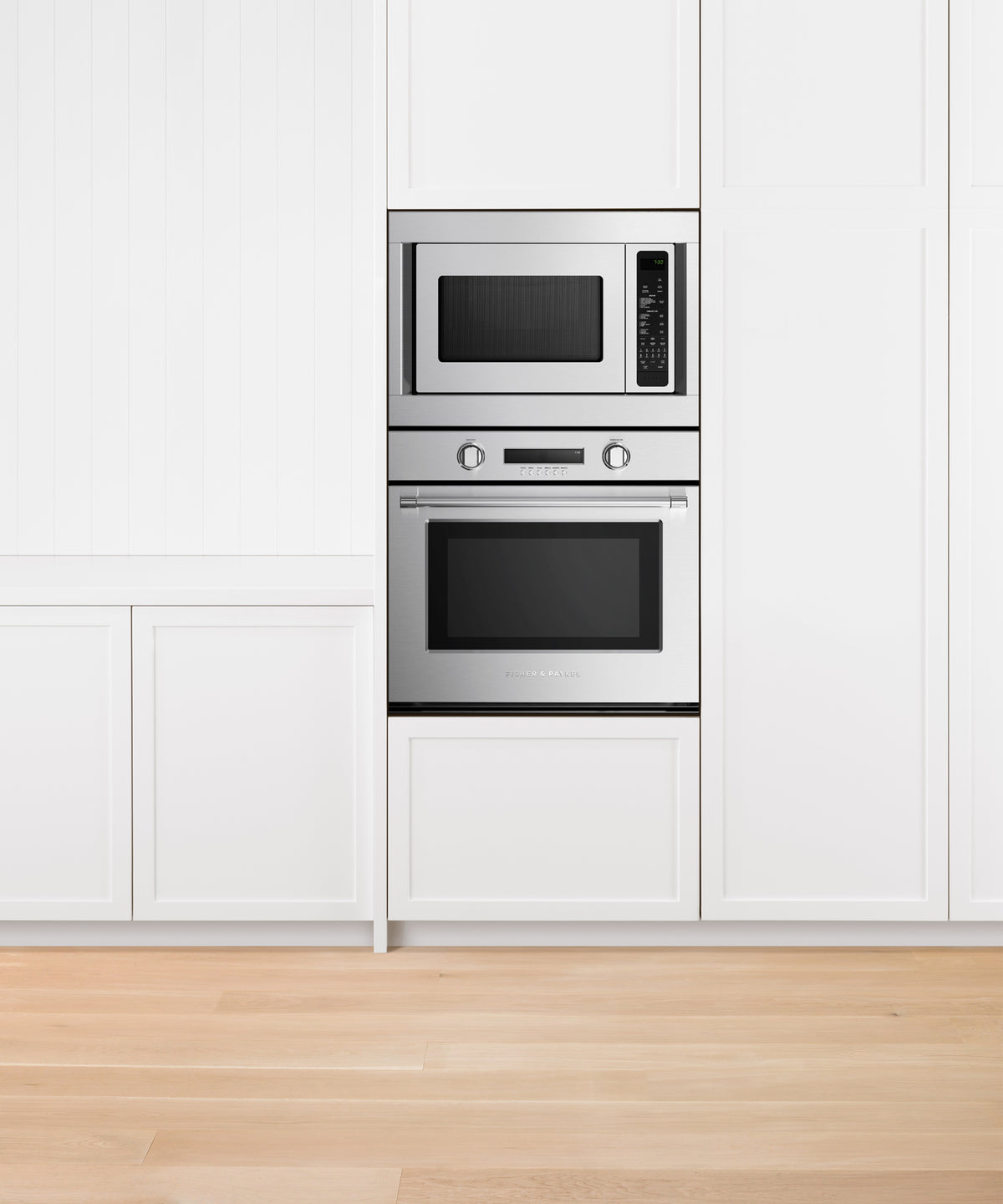 Fisher & Paykel CMO24SS-3 Y 24" Series 5 Contemporary Compact Convection-Microwave Oven, 12 Cooking Modes - In-Situ Kitchen View
