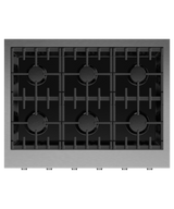 Fisher & Paykel CPV3-366-L Professional Rangetop - top view