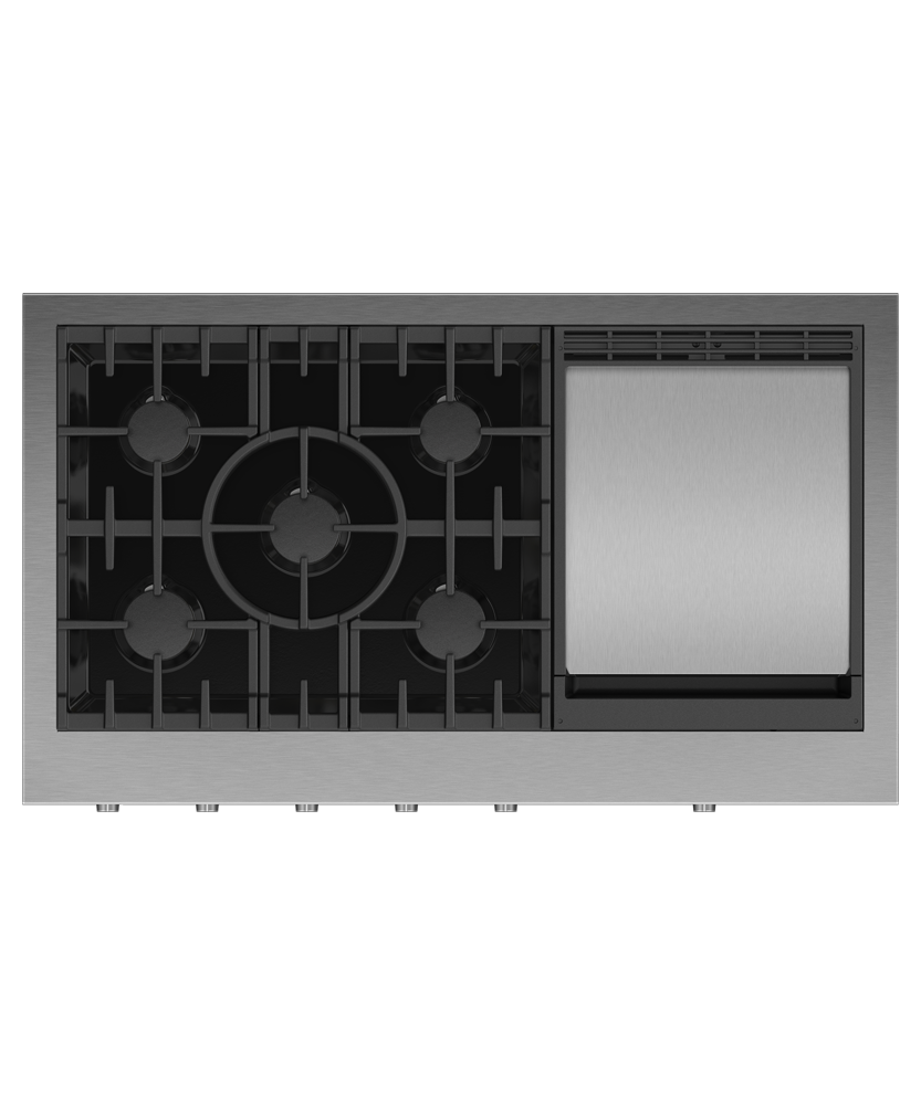 Fisher & Paykel CPV3-485GD-L Professional Rangetop - top view