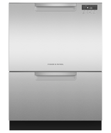 Fisher & Paykel DD24DCHTX9_N Series 7 Contemporary Tall Double DishDrawer Dishwasher, Stainless Steel - Image 1