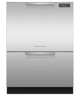 Fisher & Paykel DD24DCTX9_N Series 7 Contemporary Tall Double DishDrawer Dishwasher, Stainless Steel - Image 1