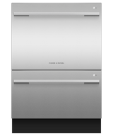 Fisher & Paykel DD24DDFTX9_N Series 9 Contemporary Tall Double DishDrawer Dishwasher, Stainless Steel - Image 1