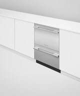 Fisher & Paykel DD24DDFTX9_N Series 9 Contemporary Tall Double DishDrawer Dishwasher, Stainless Steel - Image 2