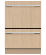 Fisher & Paykel DD24DHTI9_N Series 9 Integrated Tall Double DishDrawer Dishwasher, Panel Ready - Image 1
