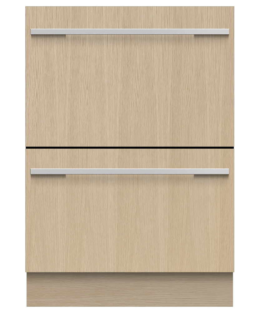 Fisher & Paykel DD24DI9_N Series 9 Integrated Double DishDrawer Dishwasher, Panel Ready - Image 1