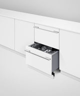 Fisher & Paykel DD24DI9_N Series 9 Integrated Double DishDrawer Dishwasher, Panel Ready - Image 7