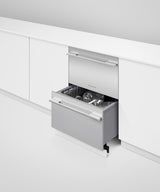 Fisher & Paykel DD24DI9_N Series 9 Integrated Double DishDrawer Dishwasher, Panel Ready - Image 3