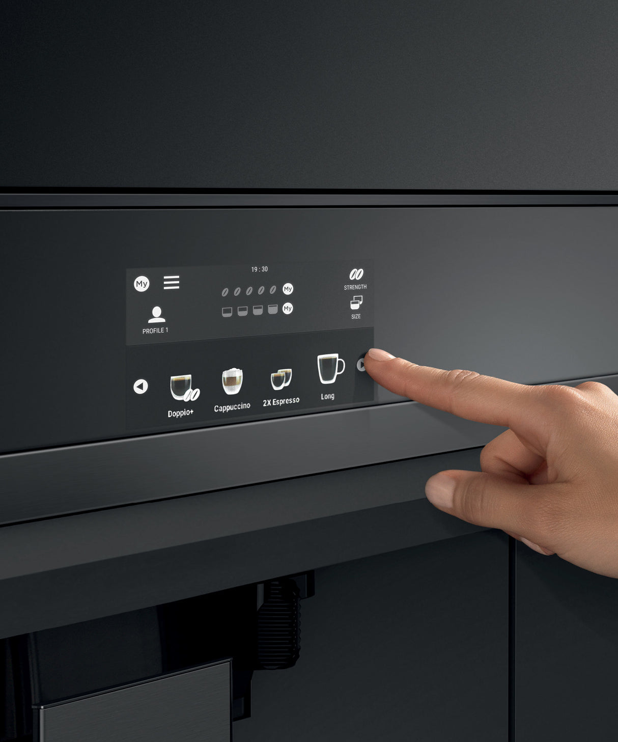 Fisher & Paykel EB24DSXBB1 Coffee Maker - Feature Detail 3