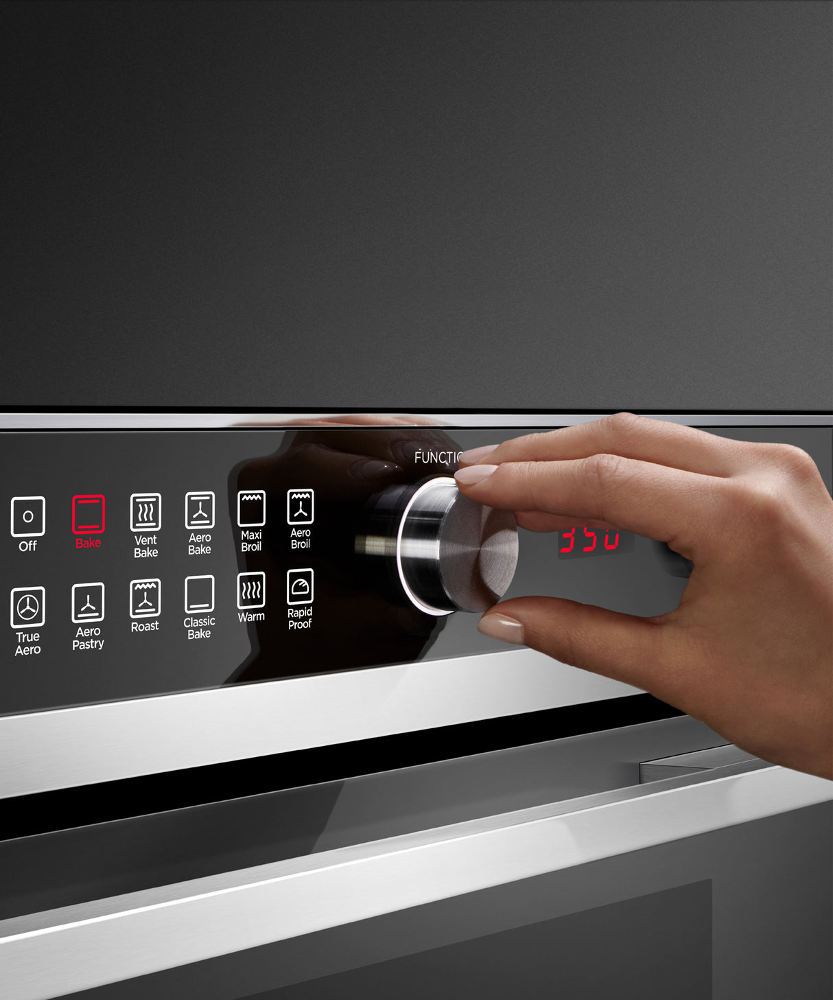 Fisher & Paykel OB24SCDEX1 24" Series 7 Contemporary Oven, 11 Function - Product Detail View