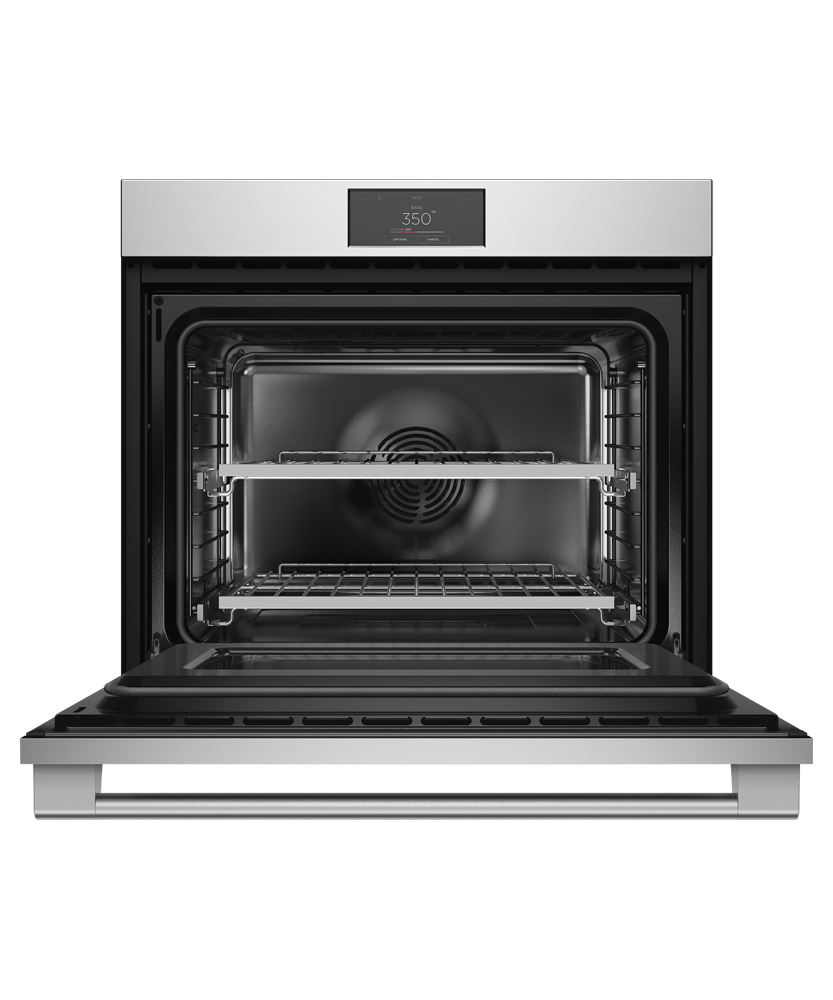 Fisher & Paykel OB30SPPTX1 30" Series 9 Professional Self-Cleaning Oven, 17 Function - Angle View