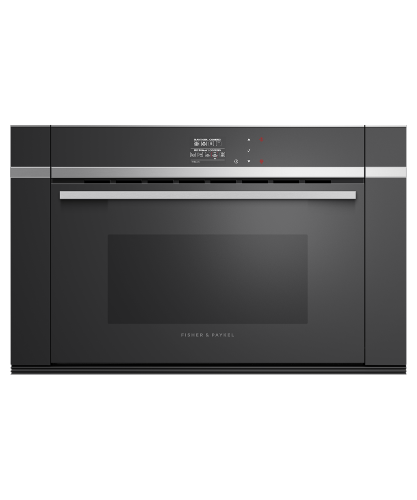 Fisher & Paykel OM24NDB1 Convection-Speed Oven with Trim Kit