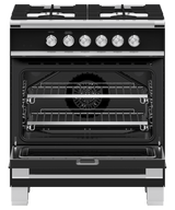 Fisher & Paykel OR30SCG4B1 range angled studio view