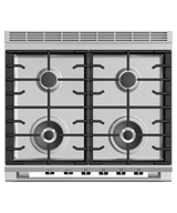 Fisher & Paykel OR30SCG4B1 range top studio view