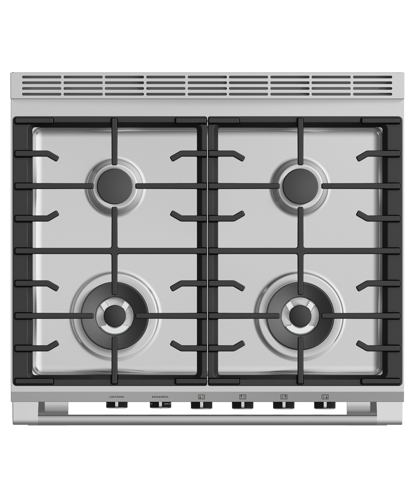 Fisher & Paykel OR30SCG4R1 range top studio view