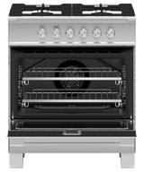 Fisher & Paykel OR30SCG4X1 range angled studio view