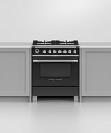 Fisher & Paykel OR30SCG6B1 30-inch Classic Dual Fuel Range, Black - Image 3