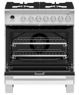 Fisher & Paykel OR30SCG6W1 30-inch Classic Dual Fuel Range, White - Image 6