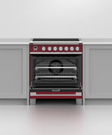 Fisher & Paykel OR30SCI6R1 range in kitchen with cookware