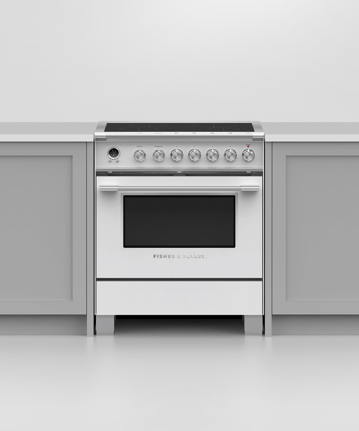 Fisher & Paykel OR30SCI6W1 range installed in kitchen