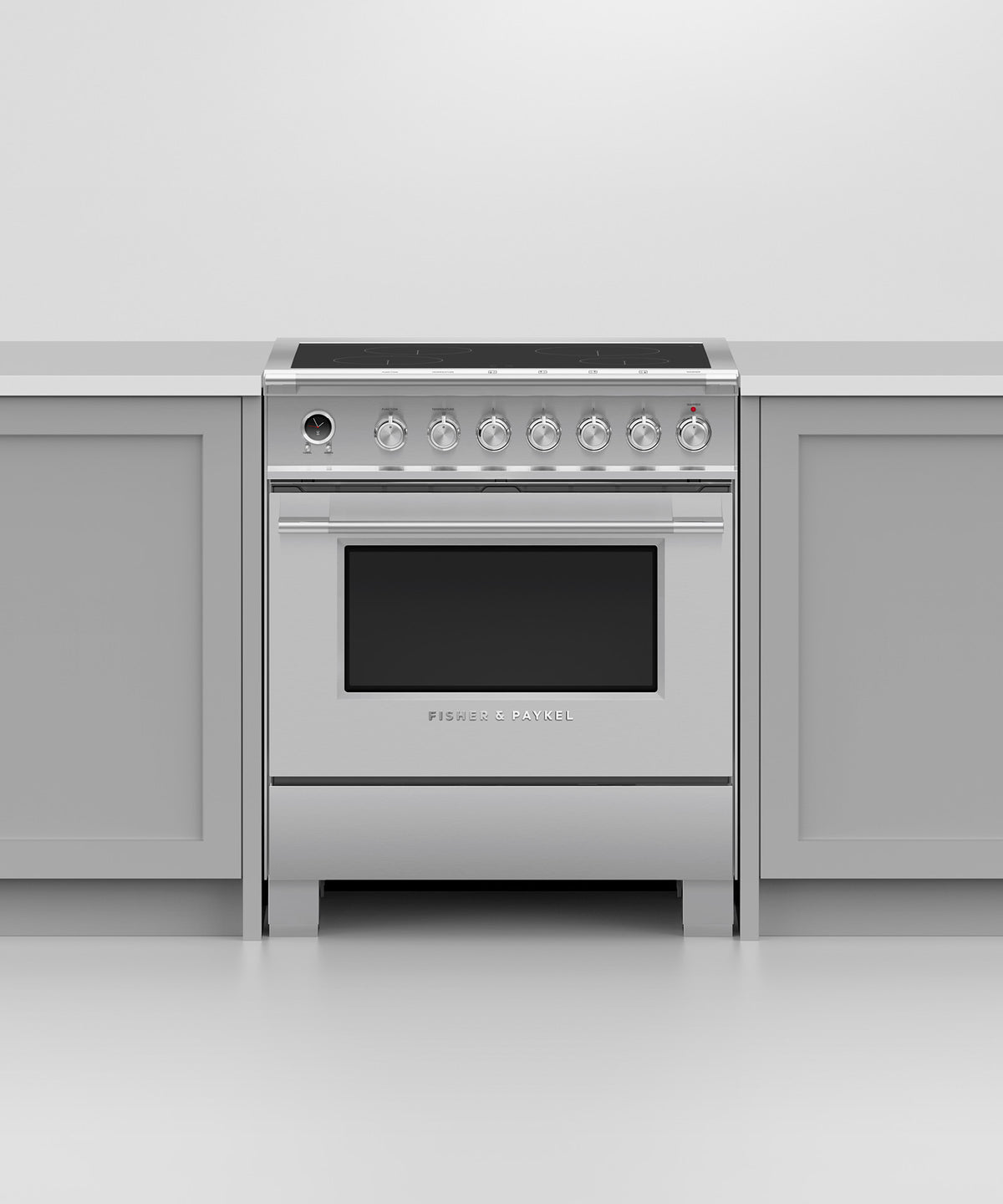 Fisher & Paykel OR30SCI6X1 range installed in kitchen