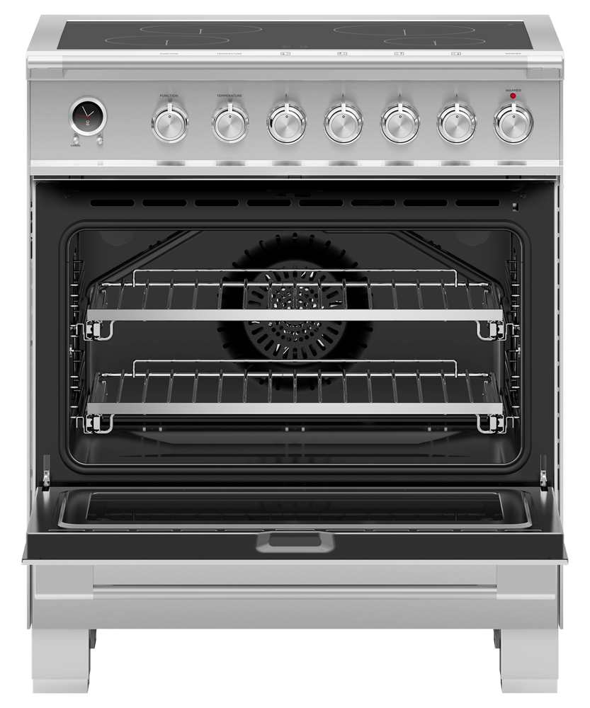 Fisher & Paykel OR30SCI6X1 range angled studio view