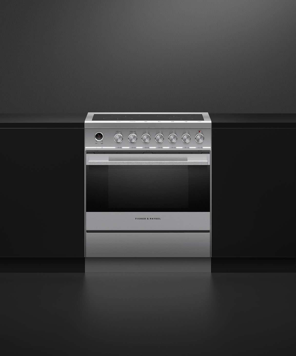 Fisher & Paykel OR30SDI6X1 range installed in kitchen