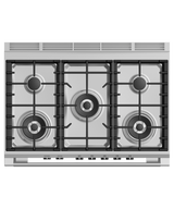 Fisher & Paykel OR36SCG4B1 range top studio view