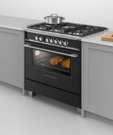 Fisher & Paykel OR36SCG4B1 range installed in kitchen
