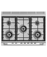 Fisher & Paykel OR36SCG4X1 range top studio view