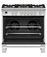 Fisher & Paykel OR36SCG6W1 36-inch Classic Dual Fuel Range, White - Image 6