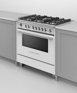 Fisher & Paykel OR36SCG6W1 36-inch Classic Dual Fuel Range, White - Image 5