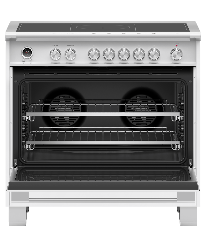 Fisher & Paykel OR36SCI6W1 range angled studio view