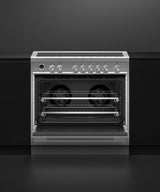 Fisher & Paykel OR36SDI6X1 range in kitchen with cookware