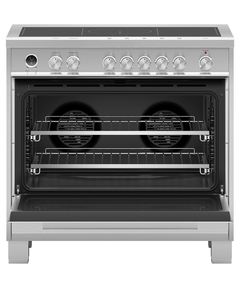 Fisher & Paykel OR36SDI6X1 range angled studio view